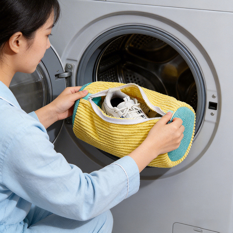 Kantong Cuci Sepatu untuk Mesi - Sneaker Cleaner ulasan dan harga